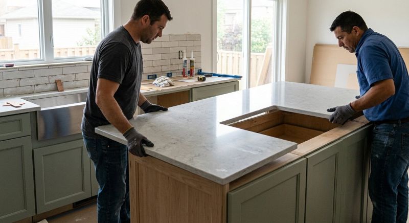 Custom Countertop Installation in Roseville, CA