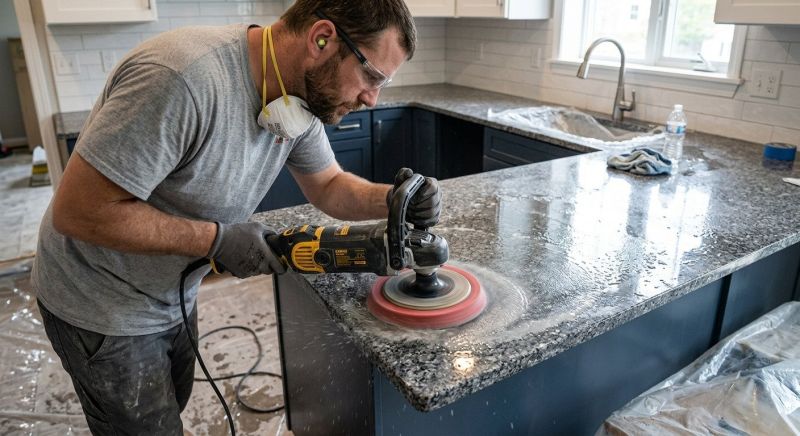 Granite Countertop Refinishing in Roseville, CA