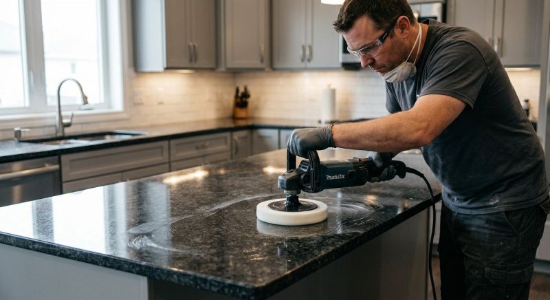 Granite Countertop Refinishing in Roseville, CA
