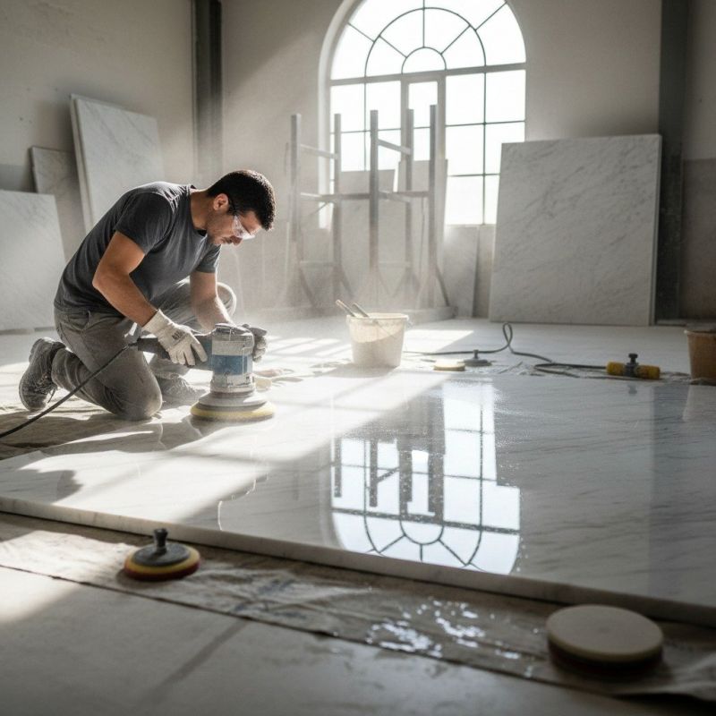 Marble Countertop Polishing in Sacramento, CA