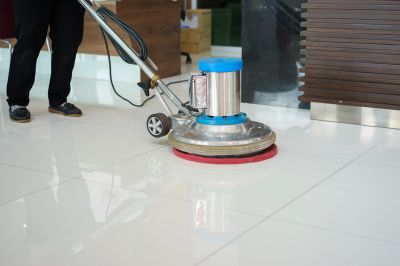 Travertine Floor Polishing