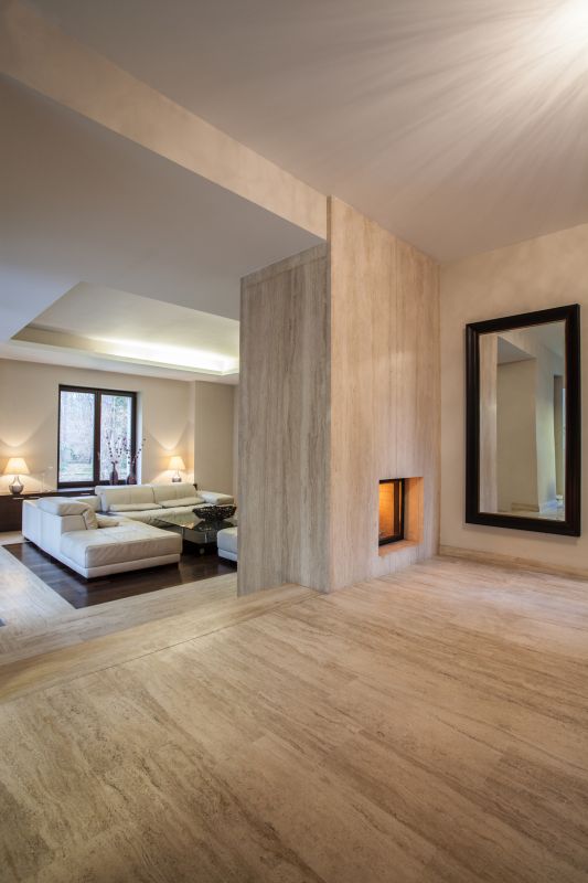 Travertine Floor Polishing