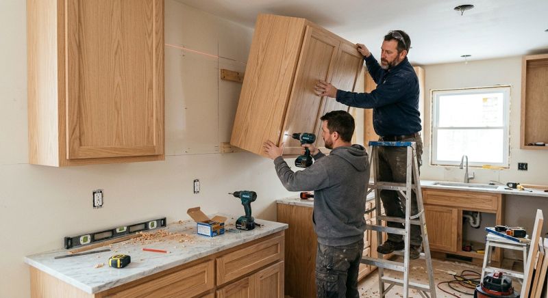Wall Cabinets Installation in Bloomington, IN