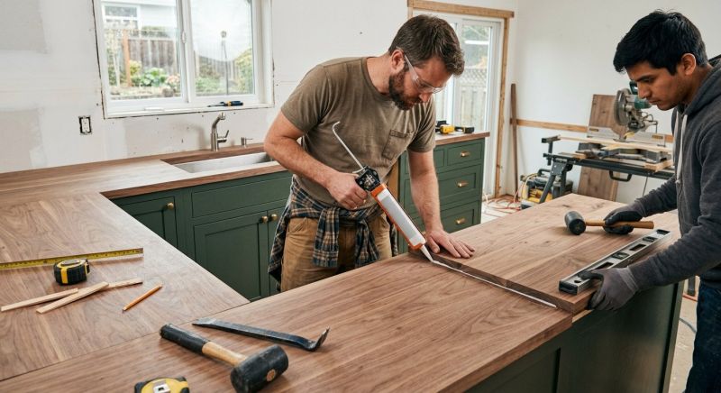 Wood Countertop Replacement in Sonoma County, CA